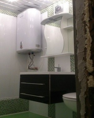 Укладка плитки в ванной комнате в Хабаровске